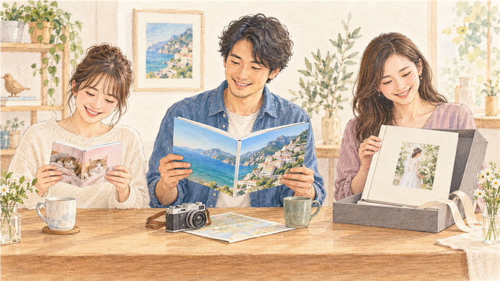 予算と用途で商品を選び分けるの結論を示す手書き図解