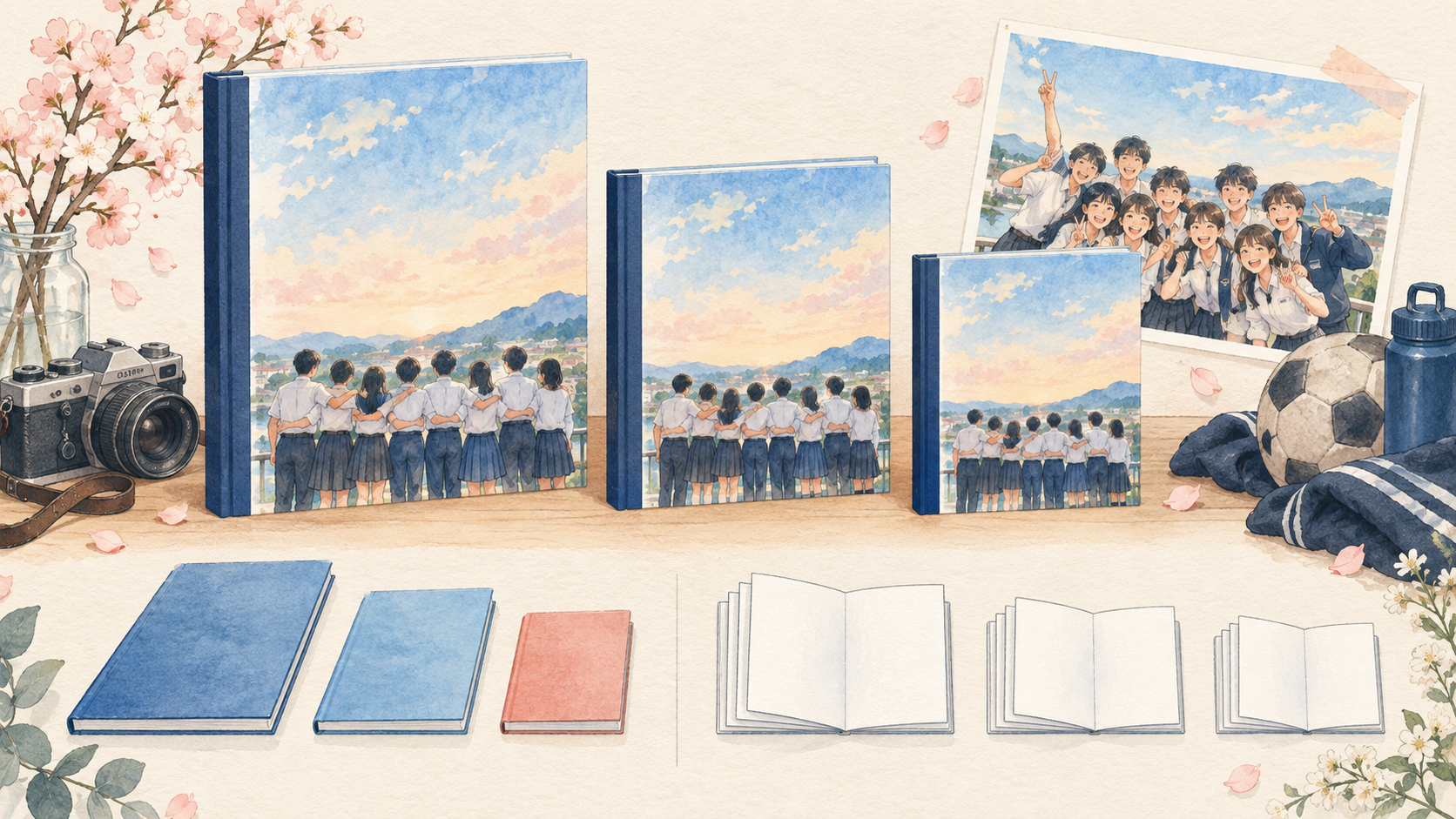 部活フォトブックはPhotobackでまとめるの結論を示す手書き図解