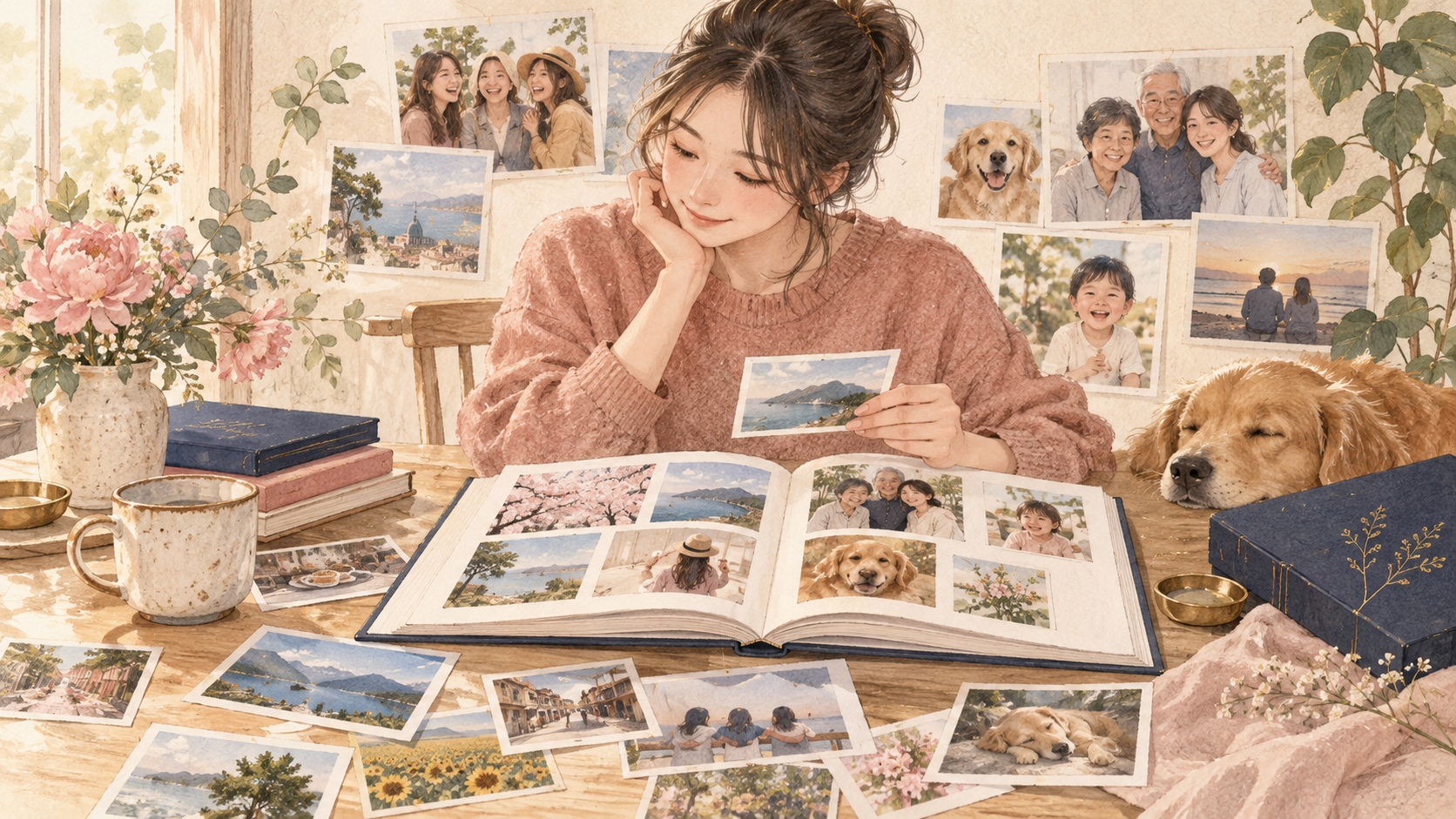 相手が喜ぶ写真を選ぶの結論を示す手書き図解